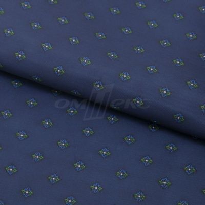 Подкладочная таффета с рисунком 190Т, 56 гр/м2, шир.145 см, цвет 754/голубой - купить в Улан-Удэ. Цена 118.26 руб.