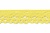 Тесьма кружевная 0621-1611, шир. 20 мм/уп. 20+/-1 м, цвет 017-жёлтый - купить в Улан-Удэ. Цена: 435.84 руб.