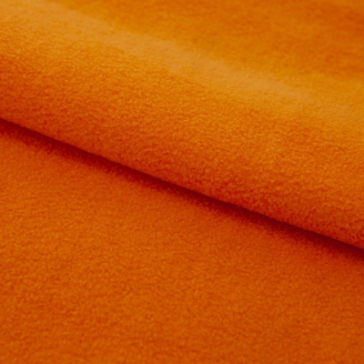 Флис DTY 16-1358, 250 г/м2, шир. 150 см, цвет оранжевый - купить в Улан-Удэ. Цена 640.46 руб.