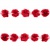 Тесьма плетеная "Рюш", упак. 9,14 м, цвет красный - купить в Улан-Удэ. Цена: 46.82 руб.