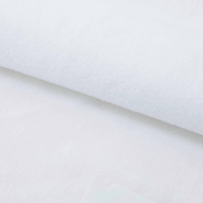 Флис DTY 240 г/м2, White/белый, 150 см (2,77м/кг) - купить в Улан-Удэ. Цена 640.46 руб.