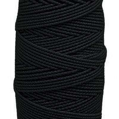 Нитка - резинка Спандекс 25 м (уп-10шт)-чёрные - купить в Улан-Удэ. Цена: 36.02 руб.