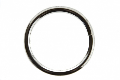 Кольцо металлическое d-38 мм, цв.-никель - купить в Улан-Удэ. Цена: 4.89 руб.