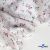 Ткань Муслин принт, 100% хлопок, 125 гр/м2, шир. 140 см, #2308 цв. 6 белый с цветком - купить в Улан-Удэ. Цена 413.11 руб.