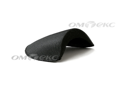 Плечевые накладки OВТ-16, обшитые, цвет чёрный - купить в Улан-Удэ. Цена: 23.76 руб.