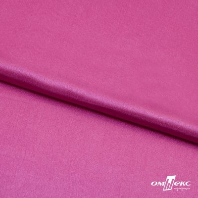Поли креп-сатин 17-2627, 125 (+/-5) гр/м2, шир.150см, цвет розовый - купить в Улан-Удэ. Цена 155.57 руб.