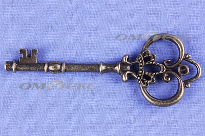 Декоративный элемент для творчества из металла "Ключ"8,5 см  - купить в Улан-Удэ. Цена: 26.66 руб.