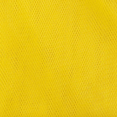 Фатин матовый 16-70, 12 гр/м2, шир.300см, цвет жёлтый - купить в Улан-Удэ. Цена 112.70 руб.
