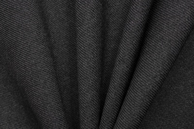Ткань костюмная 25505 2003, 265 гр/м2, шир.150см, цвет т.серый - купить в Улан-Удэ. Цена 418.73 руб.