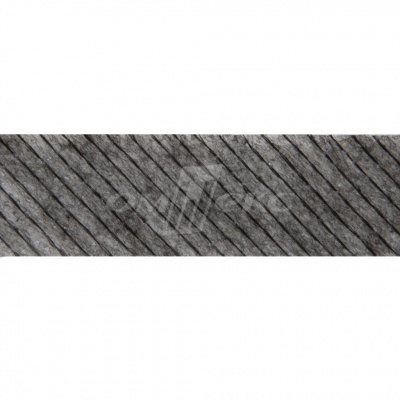 KQ217N -прок.лента нитепрошивная по косой 15мм графит 100м - купить в Улан-Удэ. Цена: 2.24 руб.