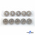 119-04 Кнопки пришивные декоративные металл 25 мм, цв.- тём.никель - купить в Улан-Удэ. Цена: 32.98 руб.