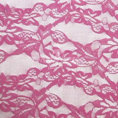Кружевное полотно стрейч XD-WINE, 100 гр/м2, шир.150см, цвет розовый - купить в Улан-Удэ. Цена 1 869.99 руб.