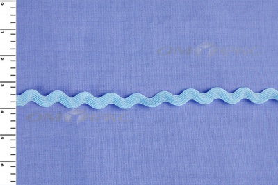 Тесьма плетеная "Вьюнчик"/голубой - купить в Улан-Удэ. Цена: 37.29 руб.