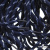 Шнурки #107-19, круглые 130 см, двухцветные цв.тём.синий/белый - купить в Улан-Удэ. Цена: 22.14 руб.