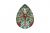 "Кабошоны" - заготовка для рукоделия акриловая фигурная 13 х 18мм - купить в Улан-Удэ. Цена: 7.32 руб.