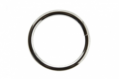 Кольцо металлическое d-3 х 32 мм, цв.-никель - купить в Улан-Удэ. Цена: 3.92 руб.