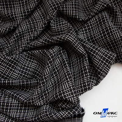 Ткань костюмная "Гарсия" 80% P, 18% R, 2% S, 335 г/м2, шир.150 см, Цвет черный - купить в Улан-Удэ. Цена 669.66 руб.