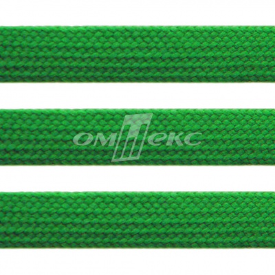 Шнур 15мм плоский (100+/-1м) №16 зеленый - купить в Улан-Удэ. Цена: 10.21 руб.