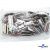 Крючки брючные 3 шипа ТН-03 144 шт. никель - купить в Улан-Удэ. Цена: 407.04 руб.