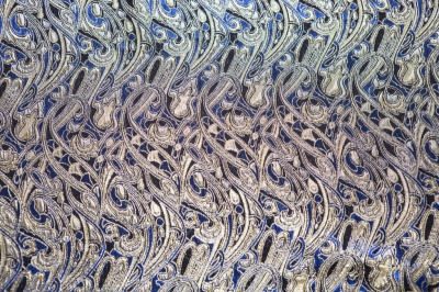 Ткань костюмная жаккард, 135 гр/м2, шир.150см, цвет синий№18 - купить в Улан-Удэ. Цена 441.95 руб.