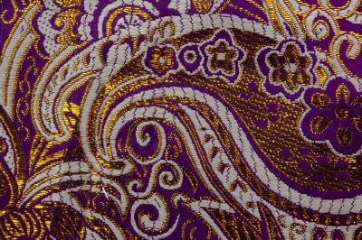 Ткань костюмная жаккард №9, 140 гр/м2, шир.150см, цвет фиолет - купить в Улан-Удэ. Цена 383.29 руб.