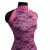 Кружевное полотно стрейч XD-WINE, 100 гр/м2, шир.150см, цвет розовый - купить в Улан-Удэ. Цена 1 869.99 руб.