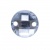 Стразы пришивные акриловые арт.#34/5 - "Кристал", 8 мм - купить в Улан-Удэ. Цена: 0.69 руб.