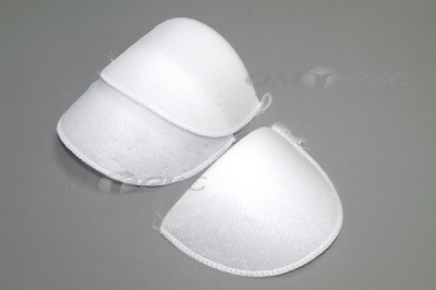 Плечевые накладки ОВ-10, обшитые, цвет белый - купить в Улан-Удэ. Цена: 16.83 руб.