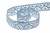 Тесьма кружевная 0621-1346А, шир. 13 мм/уп. 20+/-1 м, цвет 132-голубой - купить в Улан-Удэ. Цена: 569.26 руб.