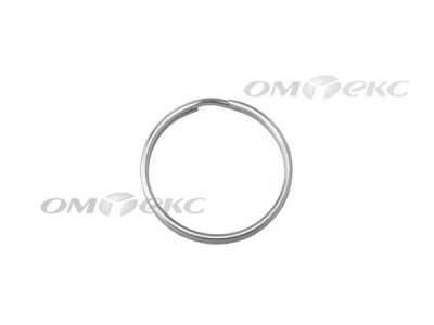 Кольцо металлическое d-20 мм, цв.-никель - купить в Улан-Удэ. Цена: 3.19 руб.