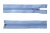 Спиральная молния Т5 351, 75 см, автомат, цвет св.голубой - купить в Улан-Удэ. Цена: 16.28 руб.