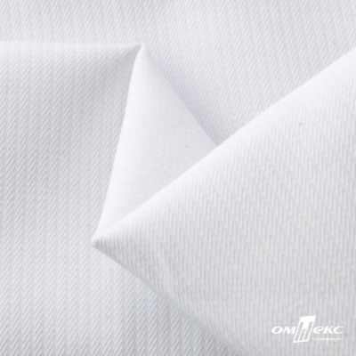 Ткань сорочечная смешанная, 115 г/м2, 58% пэ,42% хл, (арт.106) окрашенный, шир.150 см, цв.1 - белый - купить в Улан-Удэ. Цена 285.48 руб.