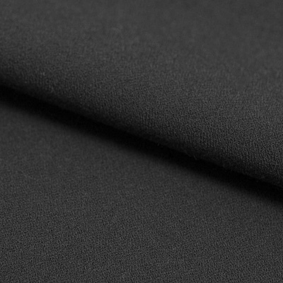 Костюмная ткань с вискозой "Бриджит", 210 гр/м2, шир.150см, цвет чёрный - купить в Улан-Удэ. Цена 570.73 руб.
