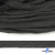 Шнур плетеный d-8 мм плоский, 70% хлопок 30% полиэстер, уп.85+/-1 м, цв.1026-серый - купить в Улан-Удэ. Цена: 735 руб.