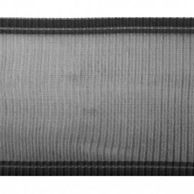 Лента капроновая "Гофре", шир. 110 мм/уп. 50 м, цвет чёрный - купить в Улан-Удэ. Цена: 24.99 руб.