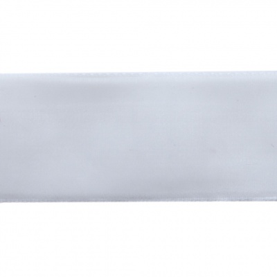 Лента бархатная нейлон, шир.25 мм, (упак. 45,7м), цв.01-белый - купить в Улан-Удэ. Цена: 981.09 руб.
