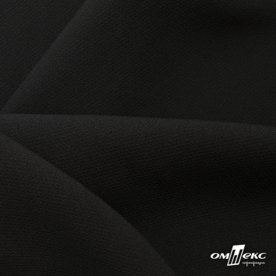 Ткань костюмная "Микела", 96%P 4%S, 255 г/м2 ш.150 см, цв-черный #1 - купить в Улан-Удэ. Цена 348.93 руб.
