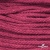 Шнур плетеный d-6 мм, 70% хлопок 30% полиэстер, уп.90+/-1 м, цв.1068-фуксия - купить в Улан-Удэ. Цена: 588 руб.