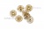 Кнопки пришивные №2 25 мм золото - купить в Улан-Удэ. Цена: 53.90 руб.