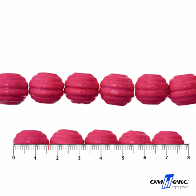0309-Бусины деревянные "ОмТекс", 16 мм, упак.50+/-3шт, цв.023-розовый - купить в Улан-Удэ. Цена: 62.22 руб.
