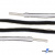 Шнурки #4-27, круглые 130 см, двухцветные (черно/белый) - купить в Улан-Удэ. Цена: 47.04 руб.