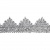 Тесьма металлизированная 0384-0240, шир. 40 мм/уп. 25+/-1 м, цвет серебро - купить в Улан-Удэ. Цена: 490.74 руб.