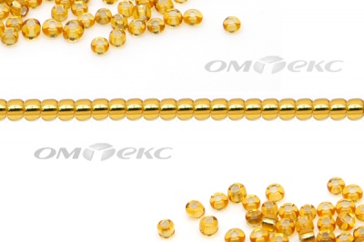 Бисер (SL) 11/0 ( упак.100 гр) цв.22 - золото - купить в Улан-Удэ. Цена: 53.34 руб.