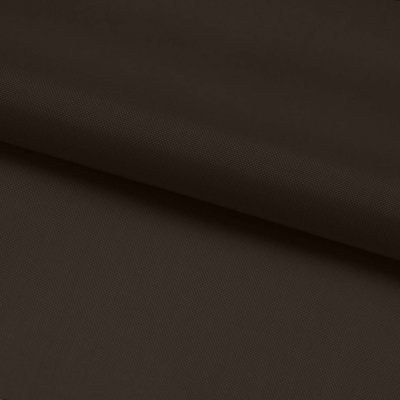 Ткань подкладочная Таффета 19-0712, антист., 54 гр/м2, шир.150см, цвет т.коричневый - купить в Улан-Удэ. Цена 65.53 руб.