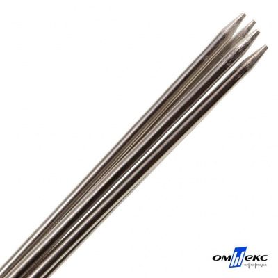 Спицы чулочные С-62 ф-1,8 мм, 19,5 см (5шт), сталь  цв. никель - купить в Улан-Удэ. Цена: 68.45 руб.