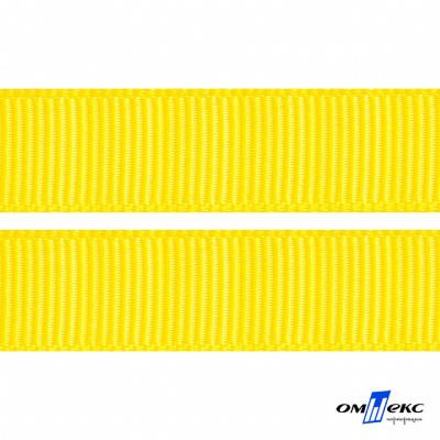 Репсовая лента 020, шир. 25 мм/уп. 50+/-1 м, цвет жёлтый - купить в Улан-Удэ. Цена: 298.75 руб.