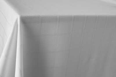 Скатертная ткань 25536/2005, 174 гр/м2, шир.150см, цвет белый - купить в Улан-Удэ. Цена 269.46 руб.