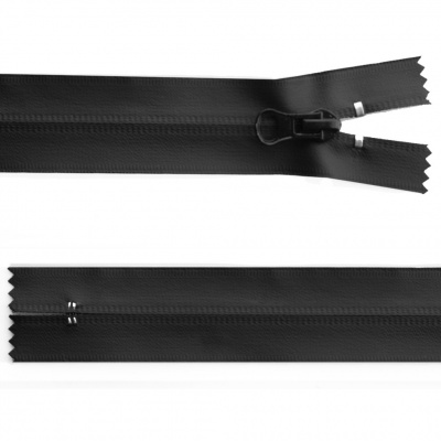 Молния водонепроницаемая PVC Т-7, 20 см, неразъемная, цвет чёрный - купить в Улан-Удэ. Цена: 21.56 руб.