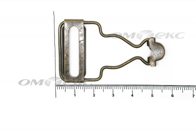 Застежки для комбинезонов металлическая 32 мм Никель (20ШТ)  - купить в Улан-Удэ. Цена: 3.18 руб.
