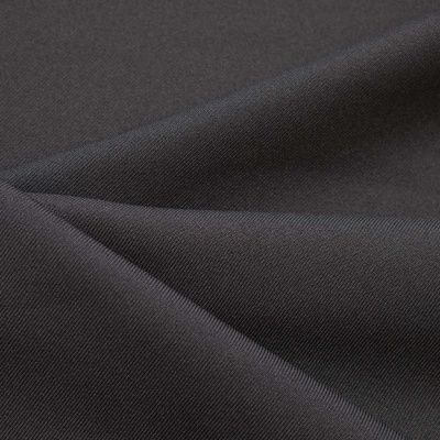 Ткань костюмная 21010 2186, 225 гр/м2, шир.150см, цвет т.серый - купить в Улан-Удэ. Цена 390.73 руб.
